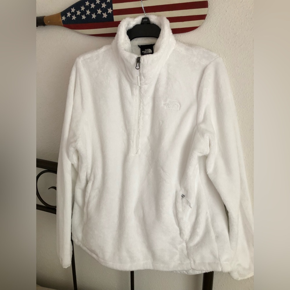 North Face Osito quarter-zip pullover